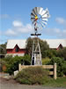 Australia windmill with water trough